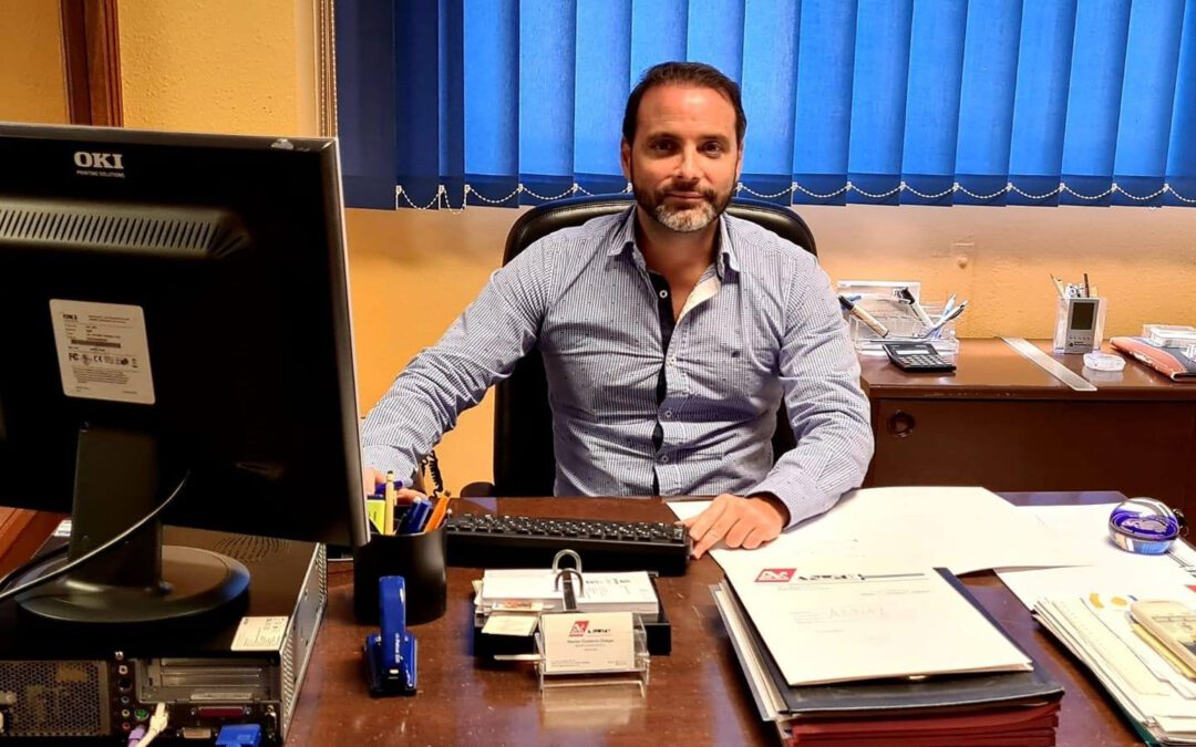 Héctor Calderín Coordinador laboral de la Plataforma Empresarios de Canarias