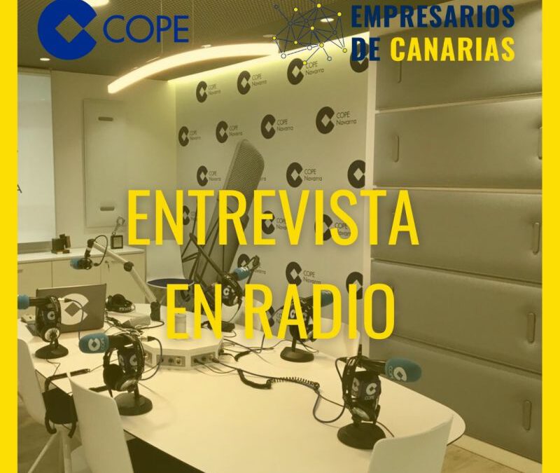 Entrevista en Cope Canarias sobre la pérdida de la capacidad de ahorro.