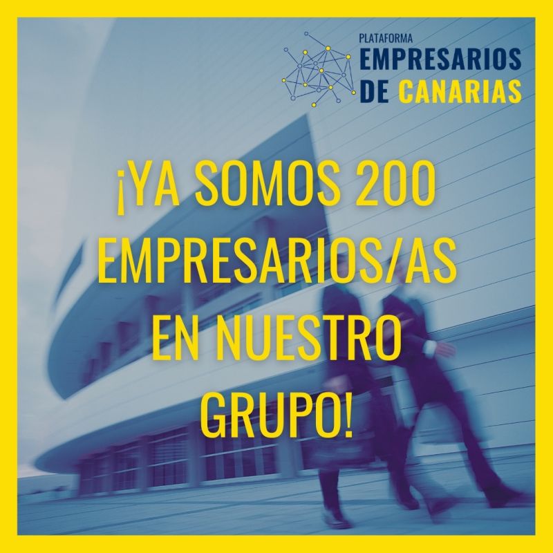 La Plataforma de Empresarios de Canarias sigue creciendo.